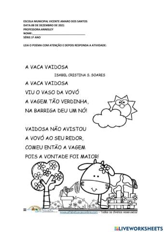 Leitura e interpretação de texto