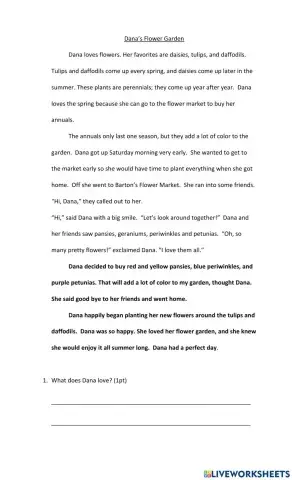 Reading Comprehension