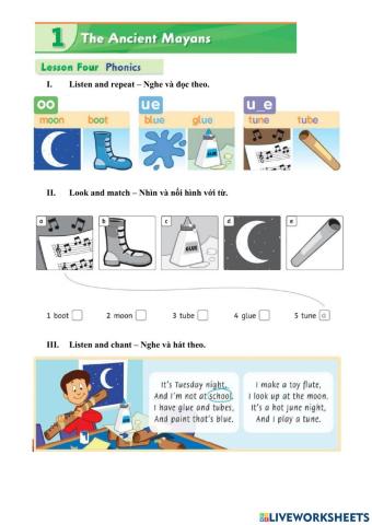 Unit 1: The ancient Mayans- Lesson 4