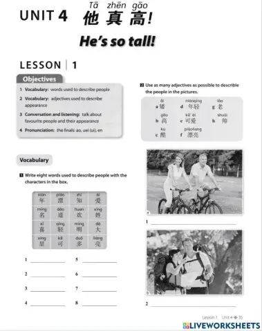 Les1 unit4 discover china p35