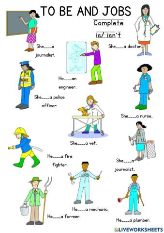 To be and jobs