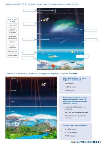 Capas de la atmósfera 2 anaya