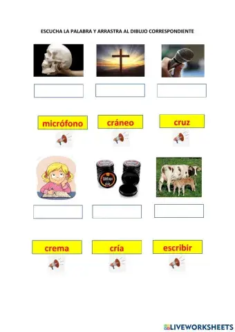 Las palabras trabadas