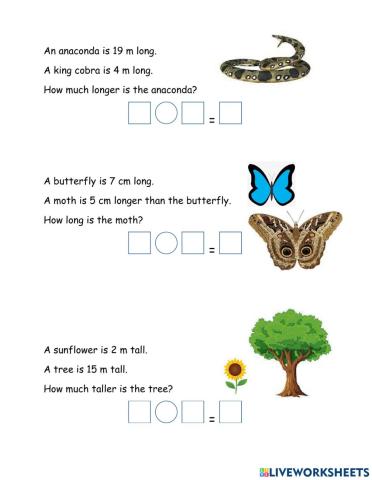 Length Word Problems