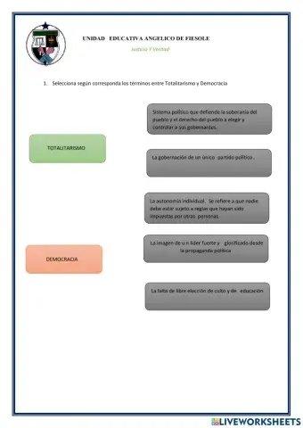 Democracia vs Totalitarismo