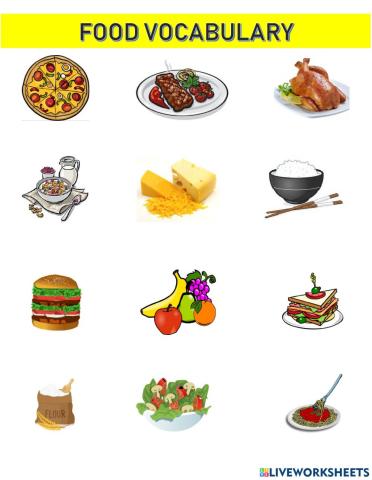 Food Vocabulary