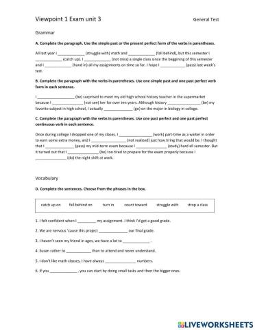 Test unit 3 Viewpoint
