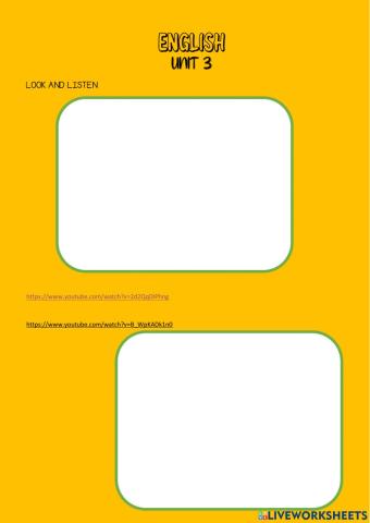 English 2nd Grade unit 3