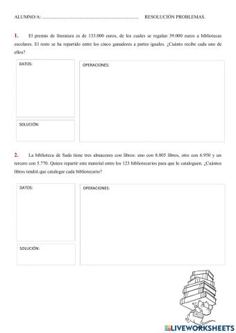 Examen problemas mate