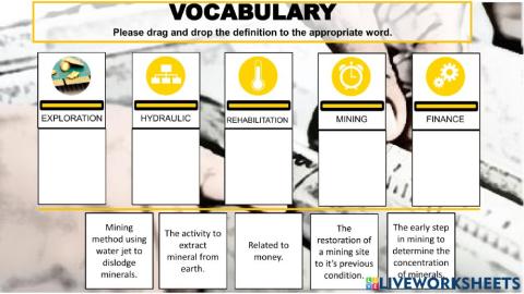 Mining Vocabulary