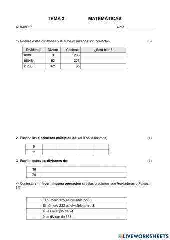 Divisibilidad tema3