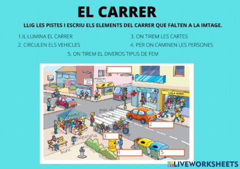 Elements del carrer