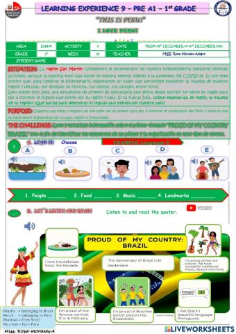 “this is peru!”I LOVE PERU!