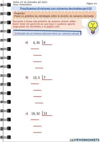 Practicamos divisiones con números decimales part 02