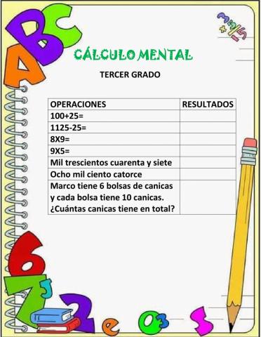 Cálculo mental