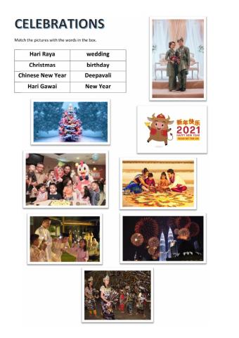 Malaysian celebrations