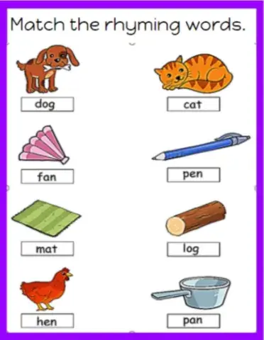 Rhyming words