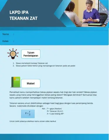 LKPD Tekanan zat padat