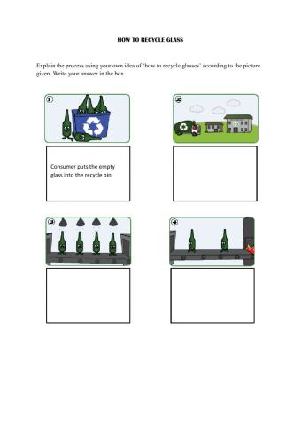 How to recycle glass