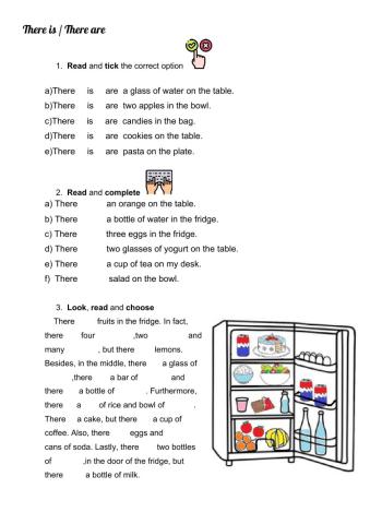 There is - There are