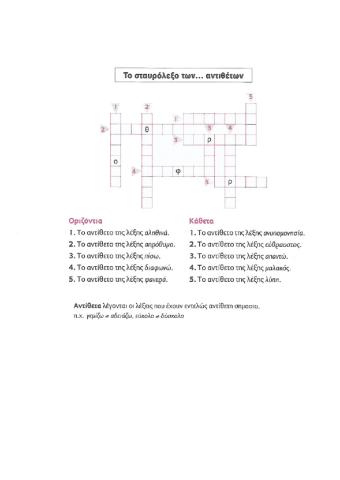 Ασκήσεις Ορθογραφίας