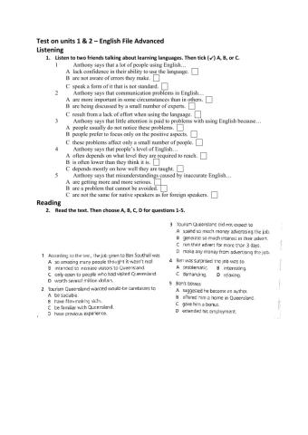 English File Advanced