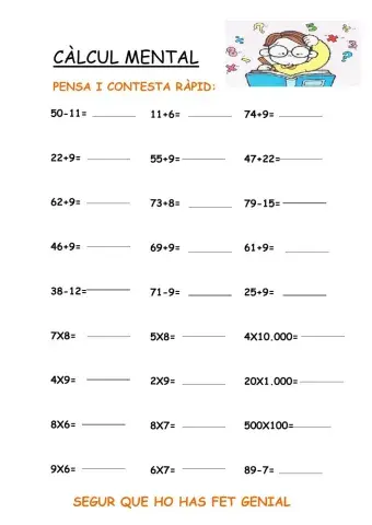 Càlcul mental