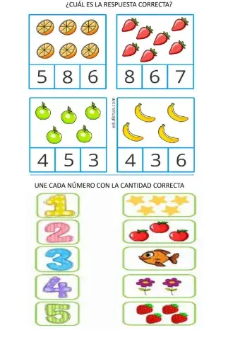 Mates infantil 5 años