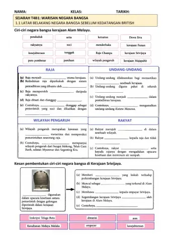 Sejt4b1(1.1)warisan negara bangsa