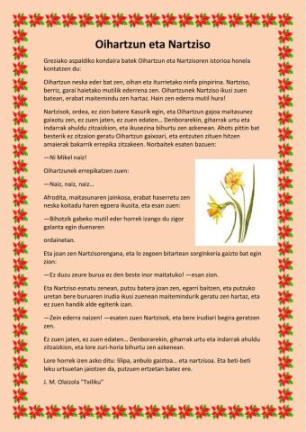 Oihartzun eta Nartziso