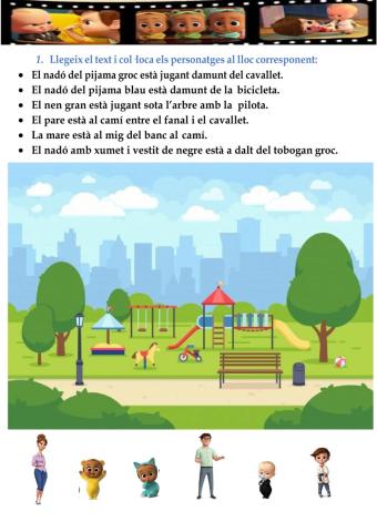 Comprensió lectora frases