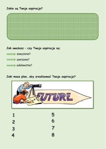 Jakie są Twoje aspiracje