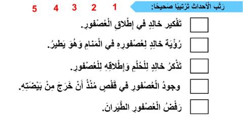 قصة خالد و العصفور