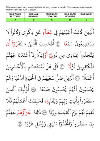 Hukum Tajwid Ting. 4