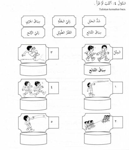 Latihan Bahasa Arab Tahun 6 اليوم الرياضي المدرسي