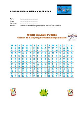 Latihan soal permasalahan keberagaman masyarakat Indonesia