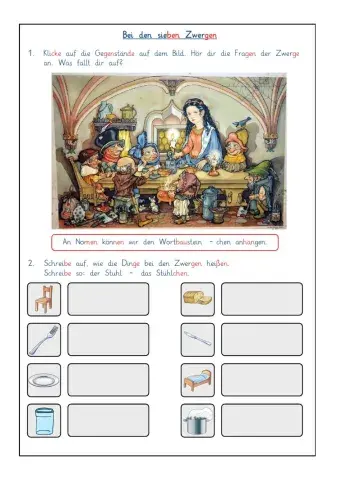 Bei den sieben Zwergen