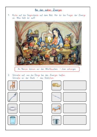 Bei den sieben Zwergen