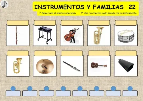 INSTRUMENTOS MUSICALES Y FAMILIAS 22