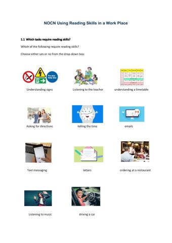 NOCN Using Reading Skills