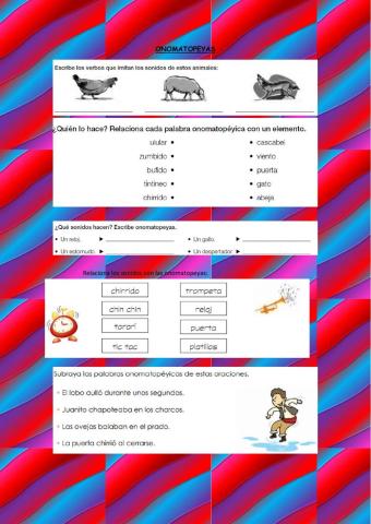 Onomatopeyas