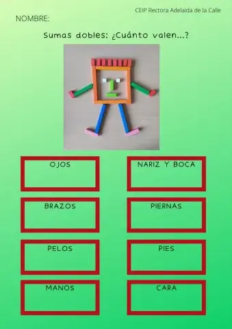 Sumas dobles con monstruo de regletas