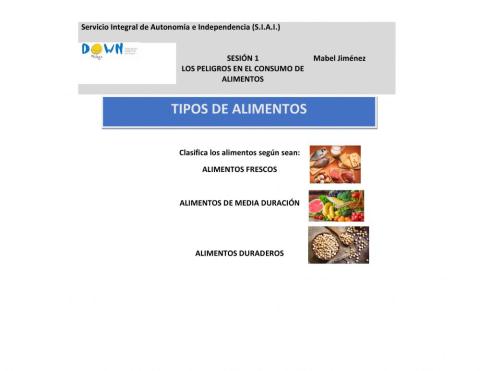 Tipos alimentos