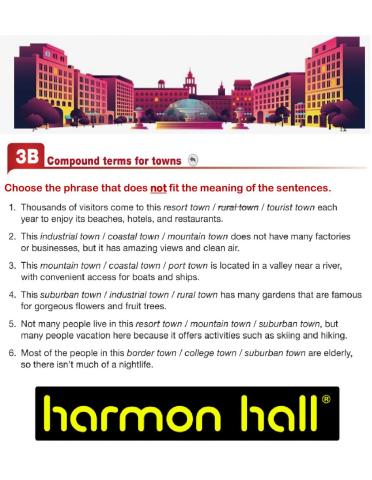 Compound Terms for Towns