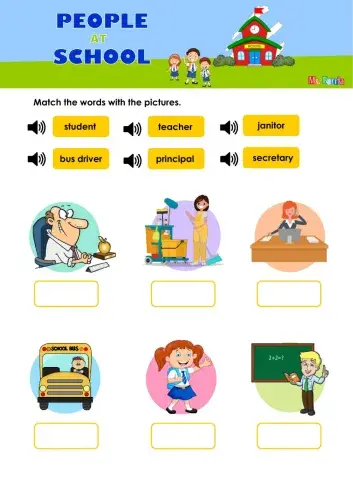 People at school - Vocabulary Review