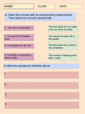 Science Process Skills