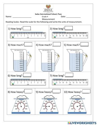 Reading Scales