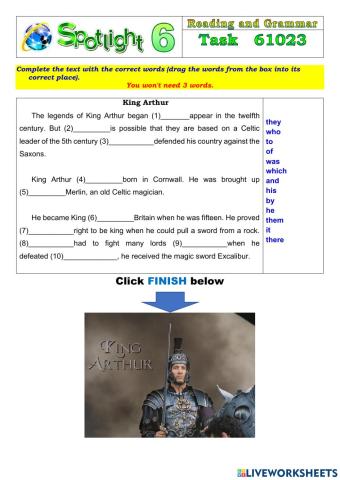 Spotlight 6 Task 61023