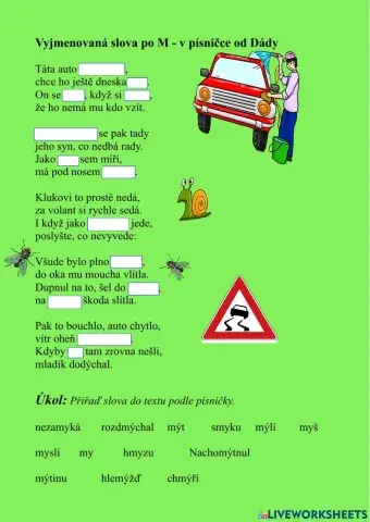 Vyjmenovaná slova po M