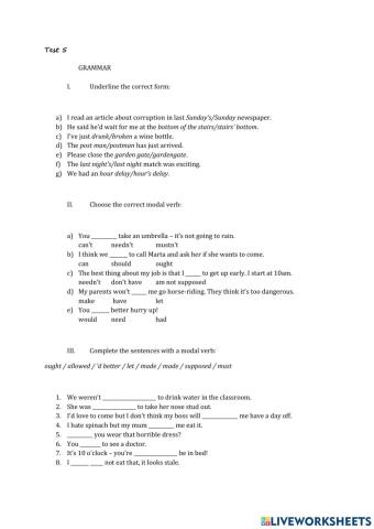 Ready for first test 5